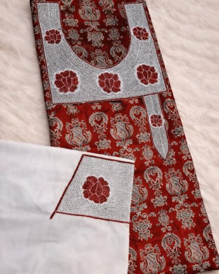 مخاوير بنات مع سروال - الورد القرمزي