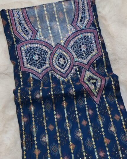 - مخاوير الترند قطن كشميري زري فولك 011