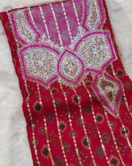 - مخاوير الترند قطن كشميري زري فولك 009