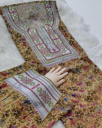 - مخاوير الترند الموديل السوري 003قطن كشميري زري⁩⁩